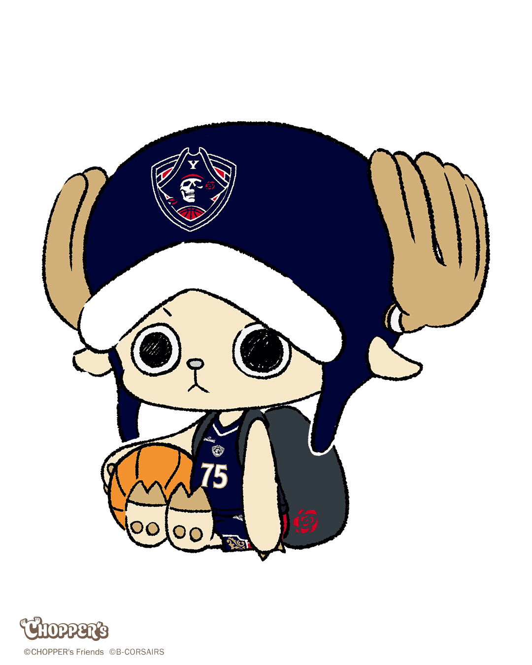 【新品】　CHOPPER’s 横浜ビーコルセアーズ 限定コラボグッズ　来場特典付 JNQTFHMR7pfbMS.png